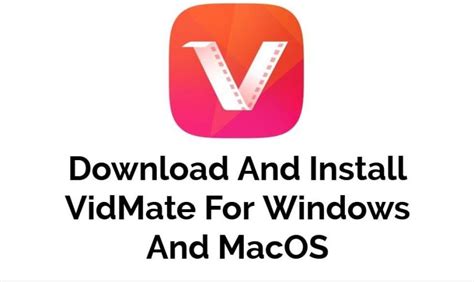 vidmate download for pc windows 10